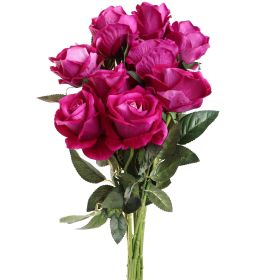 10 Pcs Artificial Rose Simulation Fake Flowers(Rose)