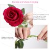10 Pcs Artificial Rose Simulation Fake Flowers(Red)
