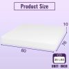 King size 10-inch Charcoal Infused Memory Foam Mattress with Removable Cover
